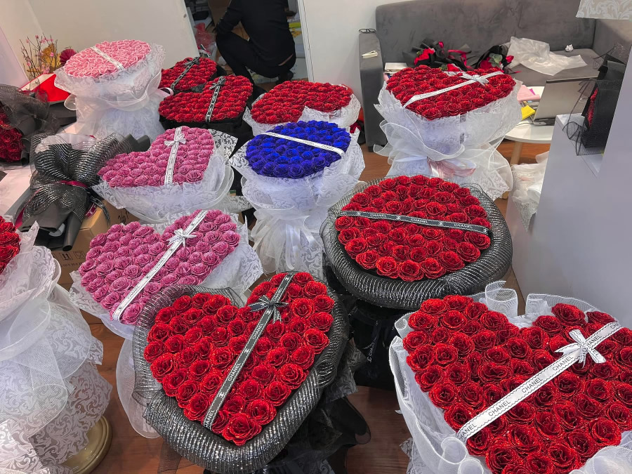 Đào tạo dạy cắm hoa hồng sáp tại Vinh Nghệ An Hà Tĩnh