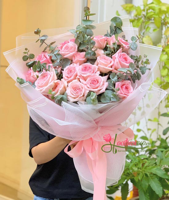 Bó hoa hồng Ohara Lady
